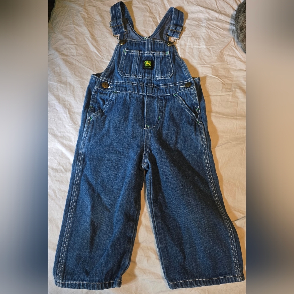2t John Deere Denim Overalls
